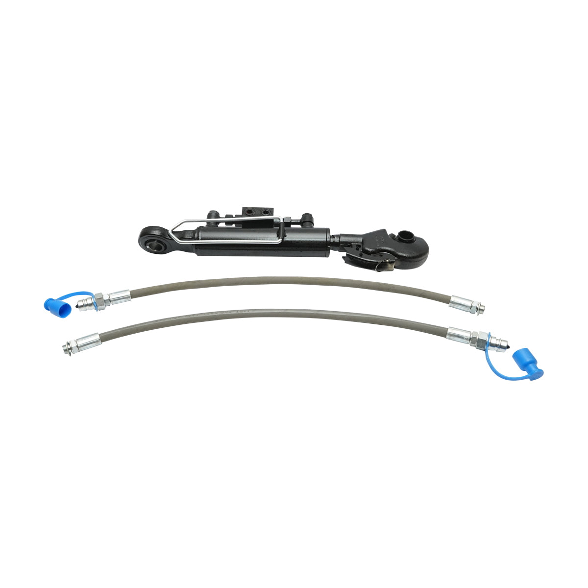 Adjustable hydraulic central jack 500mm, quick coupling nut Cat.2-2